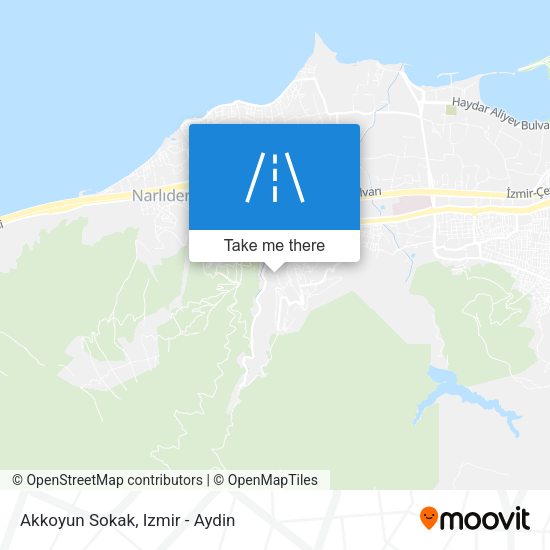 Akkoyun Sokak map