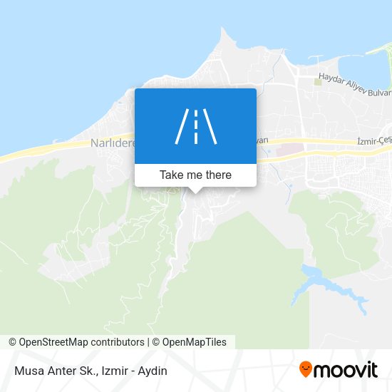 Musa Anter Sk. map