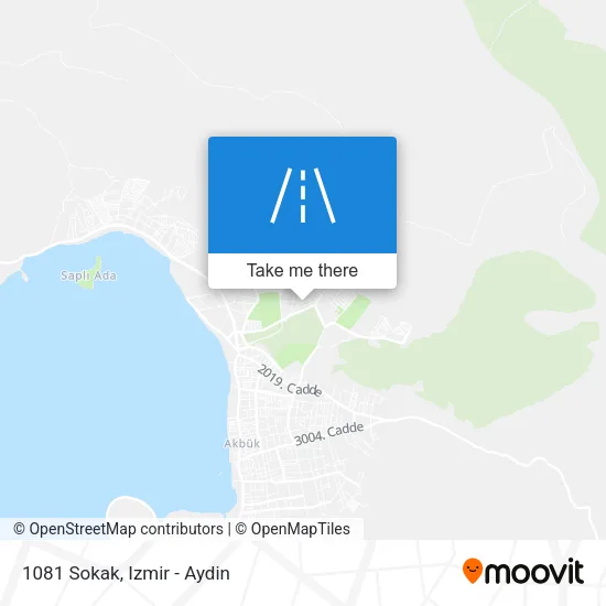 1081 Sokak map