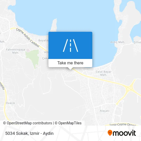 5034 Sokak map