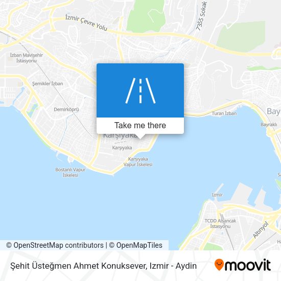 Şehit Üsteğmen Ahmet Konuksever map