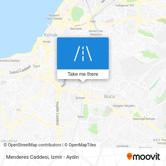 Menderes Caddesi map
