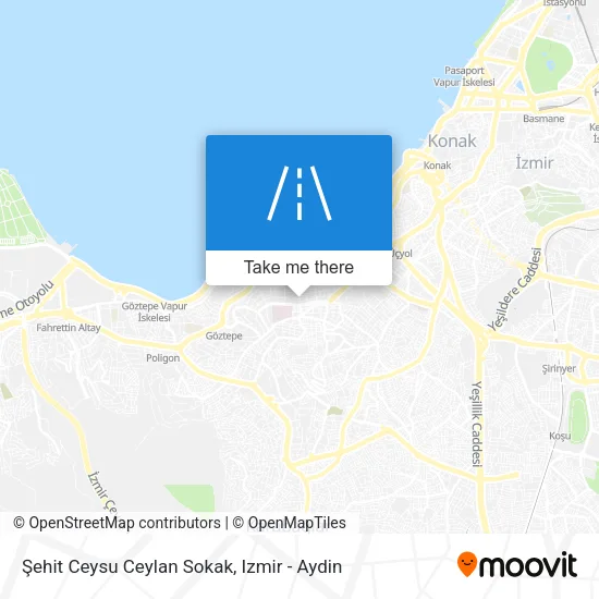 Şehit Ceysu Ceylan Sokak map