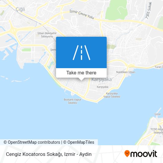 Cengiz Kocatoros Sokağı map