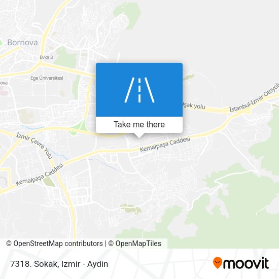7318. Sokak map