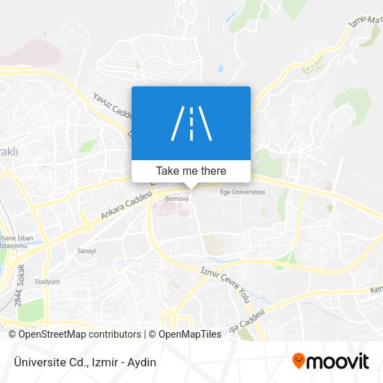 Üniversite Cd. map