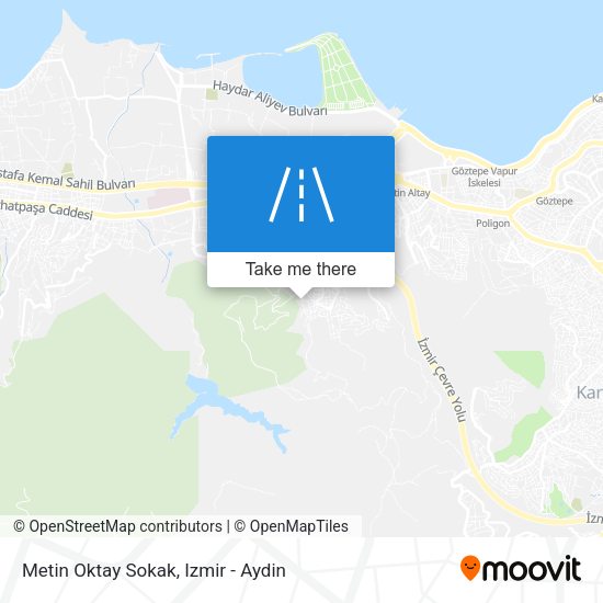 Metin Oktay Sokak map