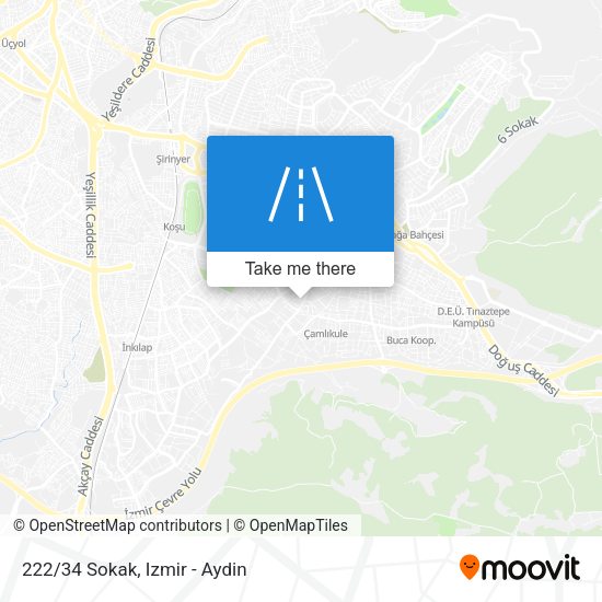 222/34 Sokak map