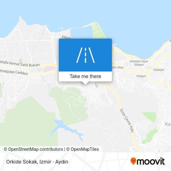 Orkide Sokak map