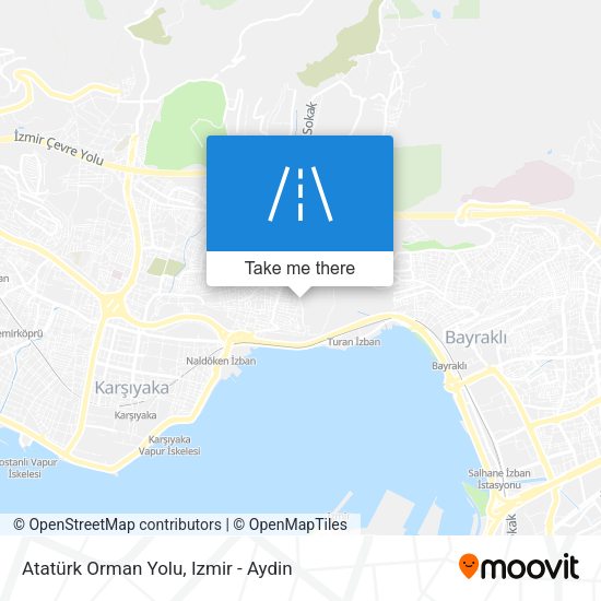 Atatürk Orman Yolu map
