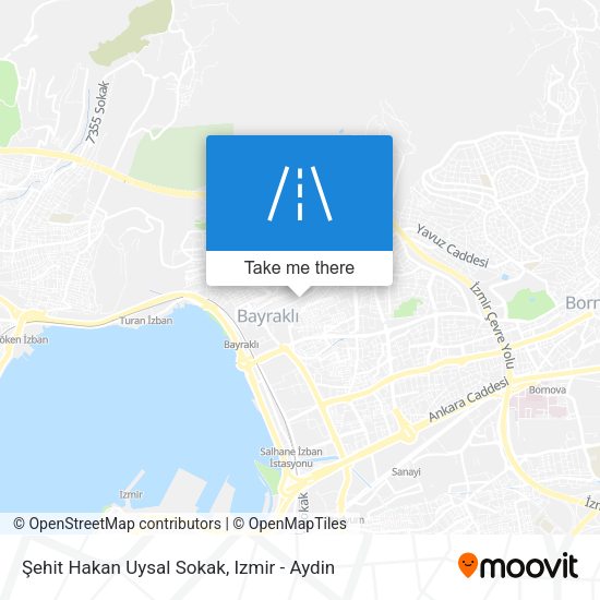 Şehit Hakan Uysal Sokak map