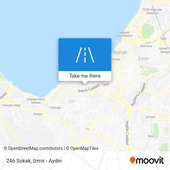 246 Sokak map