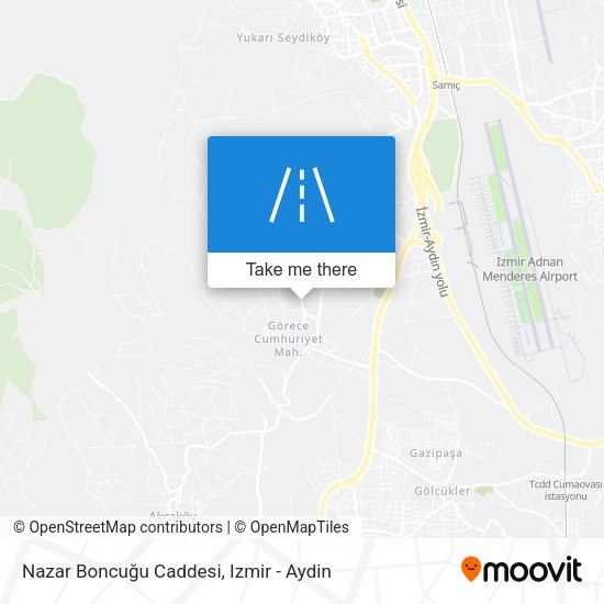 Nazar Boncuğu Caddesi map