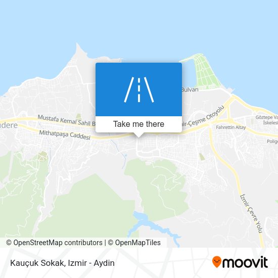 Kauçuk Sokak map