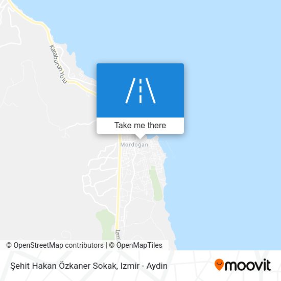 Şehit Hakan Özkaner Sokak map