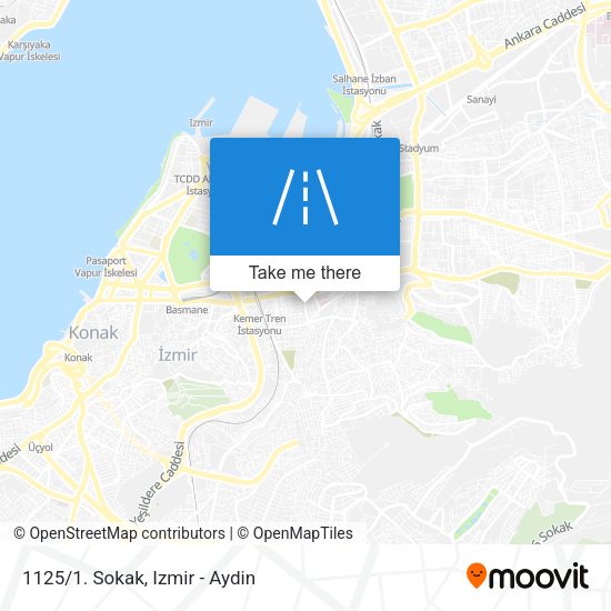 1125/1. Sokak map