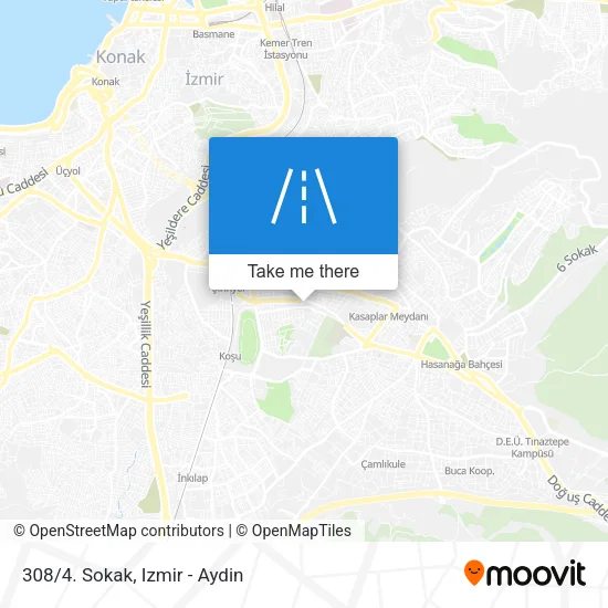 308/4. Sokak map