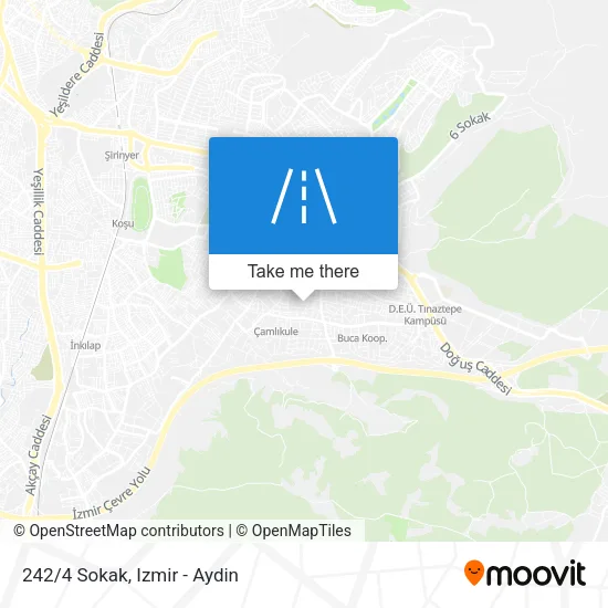 242/4 Sokak map