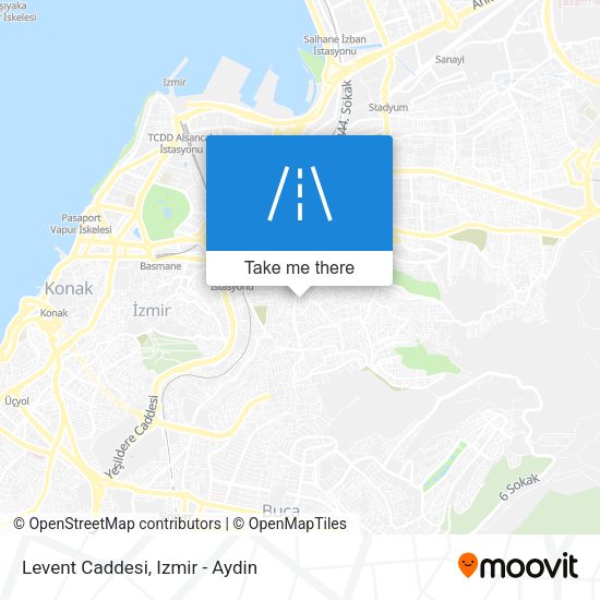 Levent Caddesi map