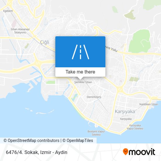 6476/4. Sokak map