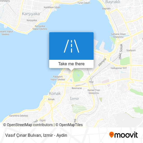 Vasıf Çınar Bulvarı map
