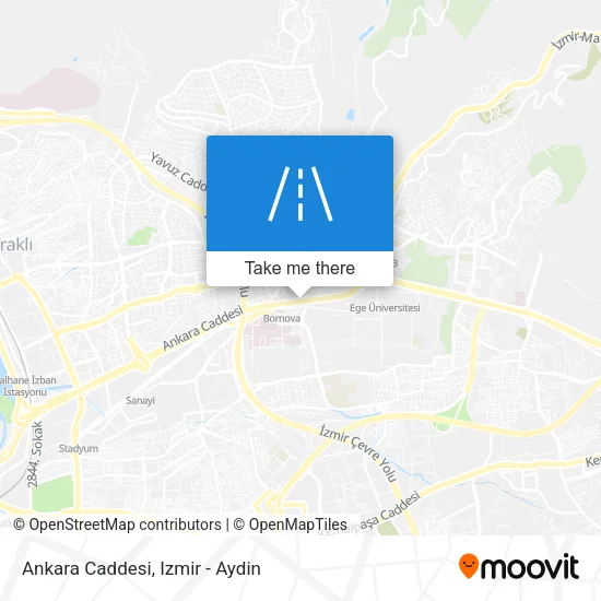 Ankara Caddesi map