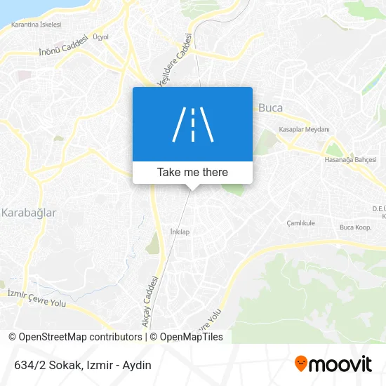 634/2 Sokak map