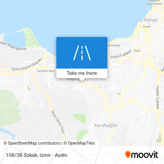 108/38 Sokak map