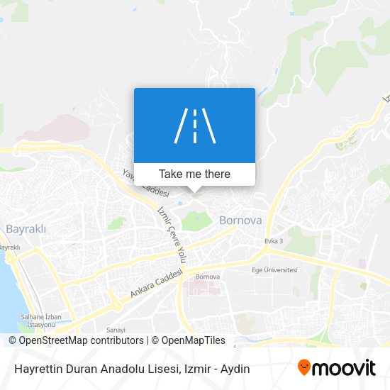 Hayrettin Duran Anadolu Lisesi map