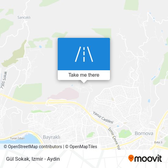 Gül Sokak map