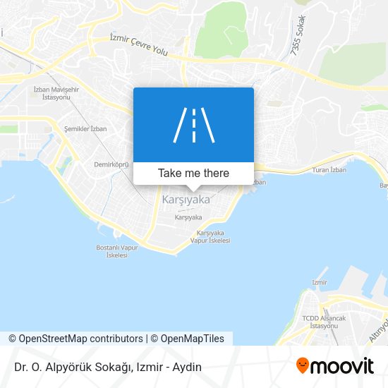 Dr. O. Alpyörük Sokağı map