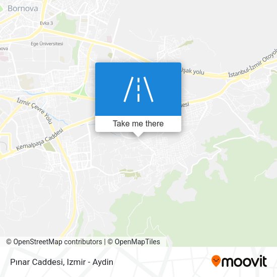 Pınar Caddesi map