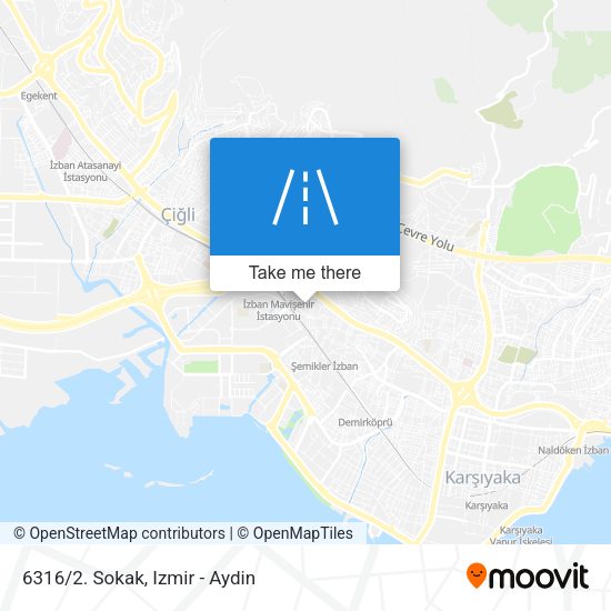 6316/2. Sokak map
