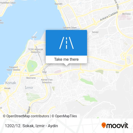 1202/12. Sokak map