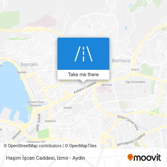 Haşim İşcan Caddesi map