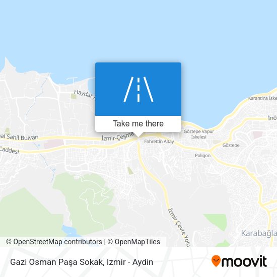Gazi Osman Paşa Sokak map