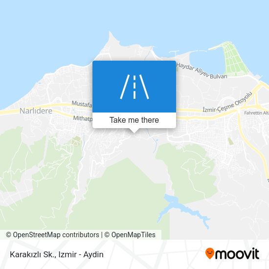 Karakızlı Sk. map