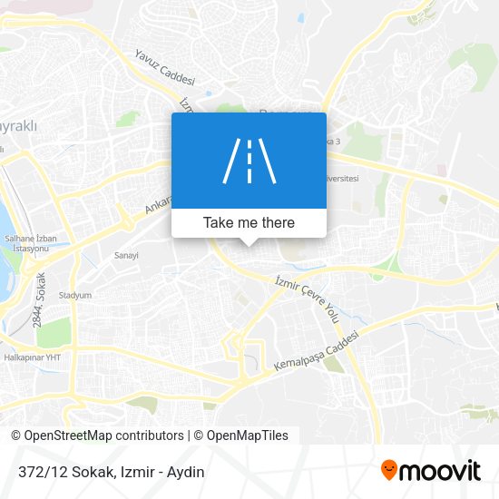 372/12 Sokak map