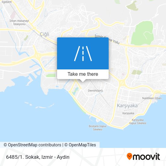 6485/1. Sokak map