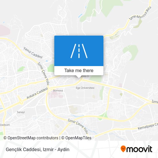Gençlik Caddesi map