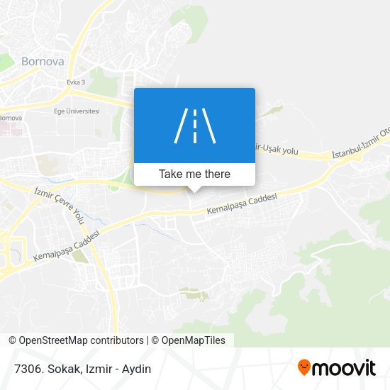 7306. Sokak map