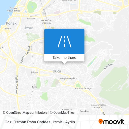 Gazi Osman Paşa Caddesi map