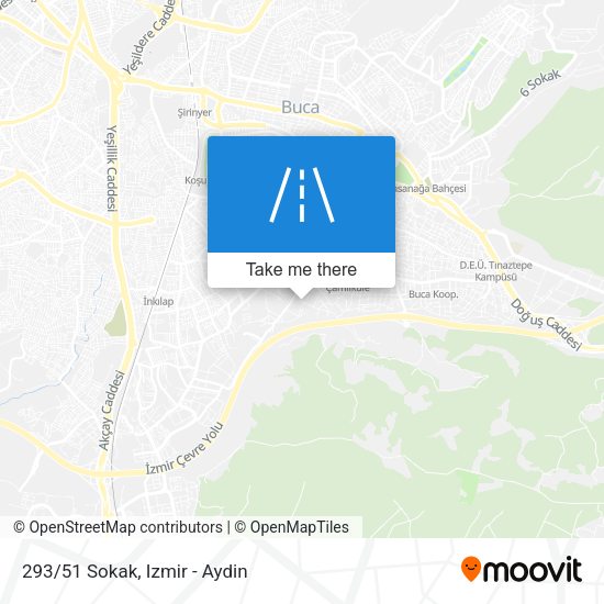 293/51 Sokak map