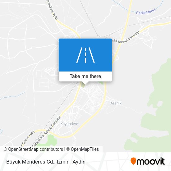 Büyük Menderes Cd. map