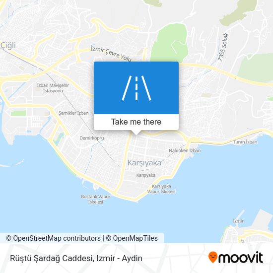 Rüştü Şardağ Caddesi map
