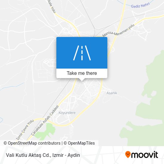 Vali Kutlu Aktaş Cd. map