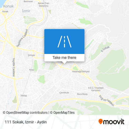 111 Sokak map