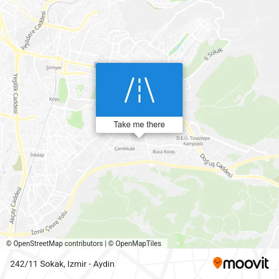 242/11 Sokak map