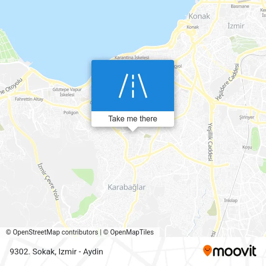 9302. Sokak map