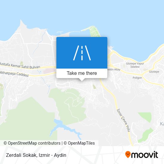 Zerdali Sokak map